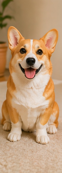 Biscuit, Corgi Mix